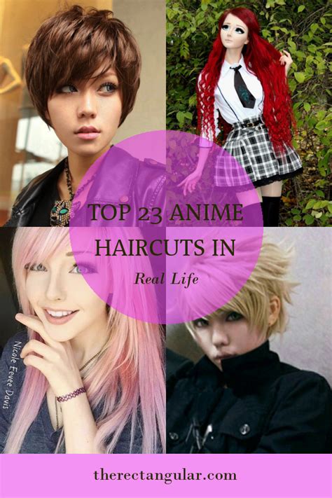 short anime hairstyles in real life|Top 10 anime hairstyles in real life ideas and inspiration .